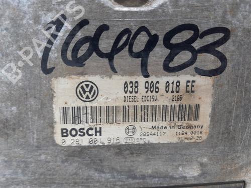 Engine control unit (ECU) SEAT IBIZA II (6K1) 1.9 TDI | BP20770024M57 