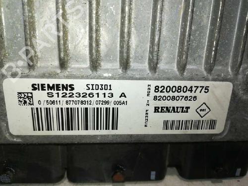 Engine control unit (ECU) RENAULT CLIO III (BR0/1, CR0/1) 1.5 dCi (BR0H, CR0H, CR1S, BR1S) | BP20792753M57 