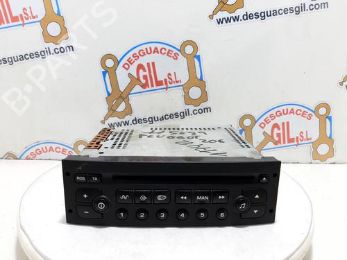 Used Radio PEUGEOT 206 Hatchback (2A/C) 1.4 HDi eco 70 (68 hp) 20742467