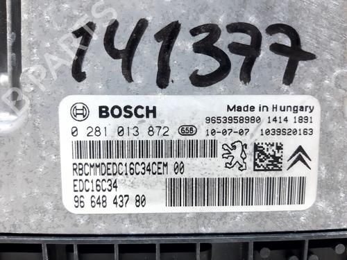 Engine control unit (ECU) CITROËN BERLINGO Box Body/MPV (B9) 1.6 HDi 90 4x4 | BP20754354M57 