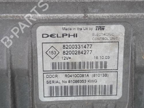 Engine control unit (ECU) RENAULT CLIO II (BB_, CB_)  | BP28192253M57 