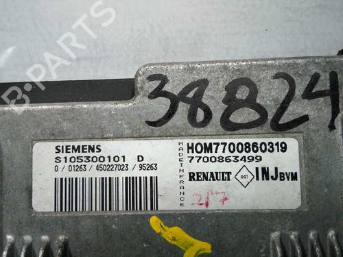 Engine control unit (ECU) RENAULT MEGANE I (BA0/1_) 1.6 e (BA0F, BA0S) | BP20797946M57 