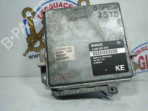 Used Engine control unit (ECU) OPEL OMEGA B (V94) 2.5 TD (F69, M69, P69) (130 hp) 20800232