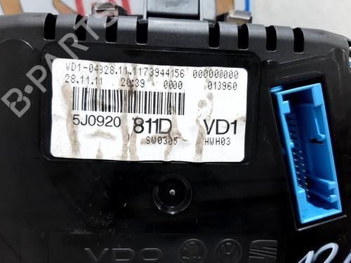 Instrument cluster SKODA FABIA II (542) | BP20804776C47