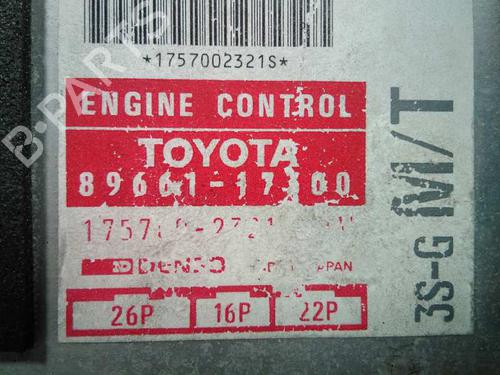 Engine control unit (ECU) TOYOTA MR2 III (ZZW3_) 1.8 16V VT-i (ZZW30) | BP20801292M57 
