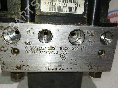 ABS pump RENAULT CLIO II (BB_, CB_)  | BP20797354M43 