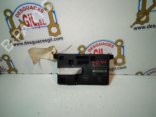 Comfort control module MERCEDES-BENZ E-CLASS (W211) E 270 CDI (211.016) | BP20790439M56 