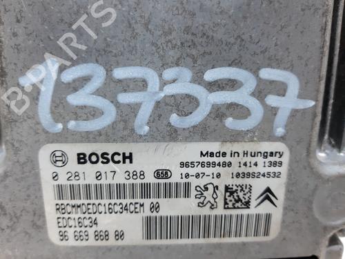 Engine control unit (ECU) CITROËN C3 II (SC_)  | BP20751975M57 
