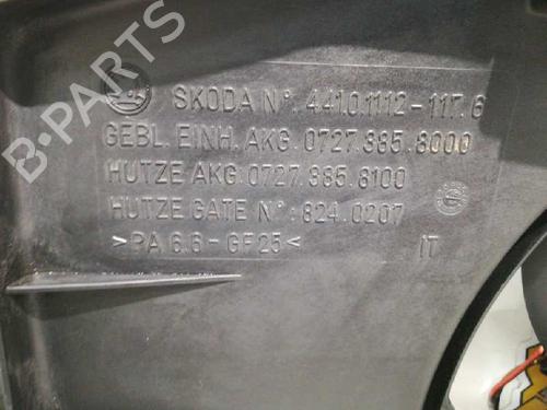 Radiator fan SKODA FELICIA II (6U1) 1.9 D | BP20803489M35 