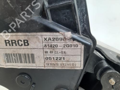 Rear right lock KIA MAGENTIS II (MG)  | BP26550450C99 