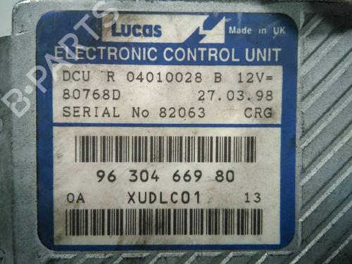 Engine control unit (ECU) PEUGEOT 406 Break (8E/F) 2.1 TD 12V | BP20795768M57 