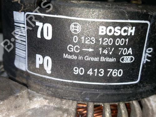 Alternator OPEL VECTRA B (J96)  | BP20777801M7 