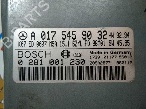 Engine control unit (ECU) MERCEDES-BENZ E-CLASS (W210) E 300 D (210.020) | BP20791167M57 