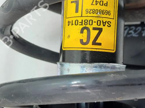 Right front shock absorber CHEVROLET AVEO / KALOS Hatchback (T250, T255)  | BP29010636M17 