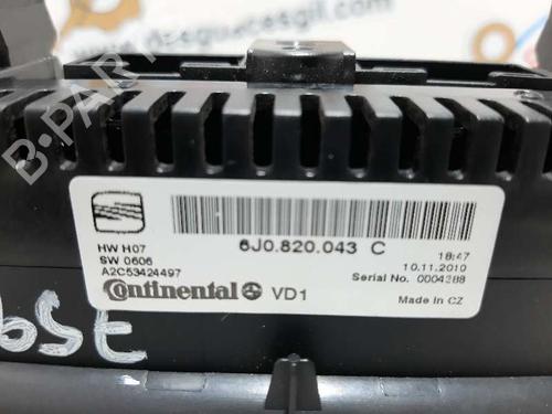 Climate control SEAT IBIZA IV SC (6J1, 6P5)  | BP20729048I5 