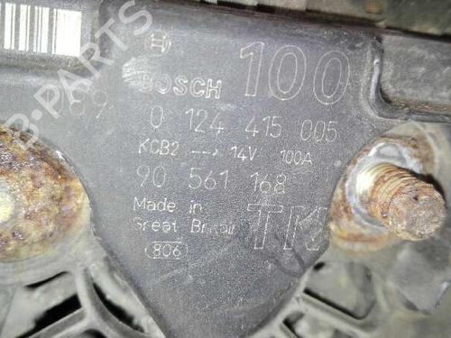 Alternator OPEL ZAFIRA A MPV (T98) 2.0 DTI 16V (F75) | BP20783303M7 