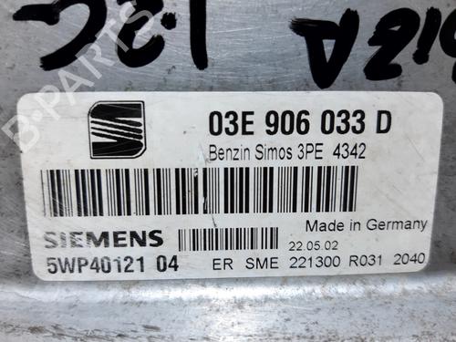 Engine control unit (ECU) SEAT IBIZA III (6L1) 1.2 | BP20756134M57 