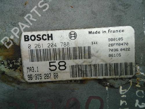 Engine control unit (ECU) PEUGEOT 106 II (1A_, 1C_) 1.1 i | BP20794411M57 