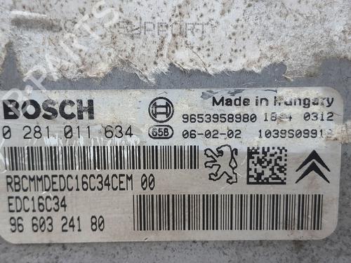 Engine control unit (ECU) PEUGEOT 307 (3A/C) | BP31043797M57 - Image 2