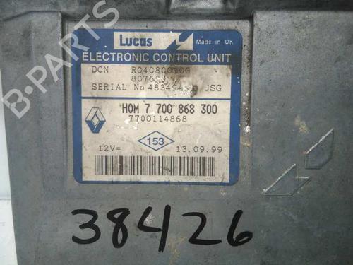 Engine control unit (ECU) RENAULT KANGOO (KC0/1_) D 55 1.9 (KC0D) | BP20797654M57 