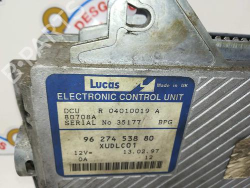 Engine control unit (ECU) PEUGEOT 406 (8B) 2.1 TD 12V | BP20788057M57 
