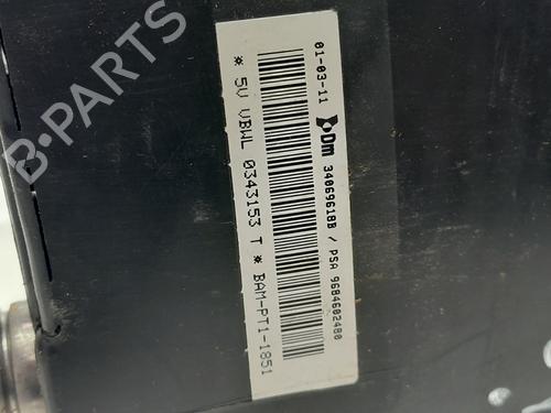 Electronic module PEUGEOT 3008 I MPV (0U_) 1.6 HDi | BP26612100M83 