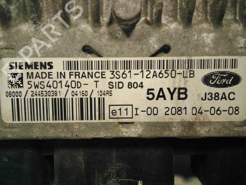Engine control unit (ECU) FORD FIESTA V (JH_, JD_) 1.4 TDCi | BP20798567M57 