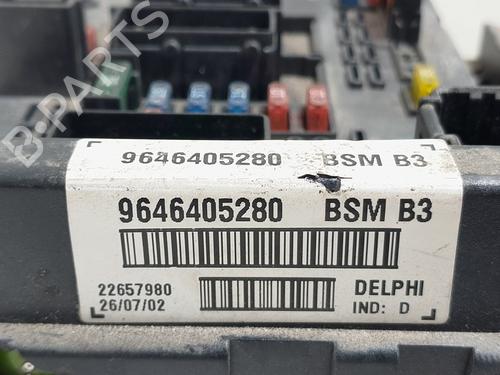 Fuse box PEUGEOT 307 (3A/C) 2.0 HDi 90 | BP21267065E1 