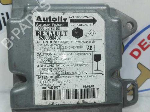 ECU airbags RENAULT KANGOO (KC0/1_) D 55 1.9 (KC0D) | BP20804501M53 