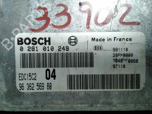 Engine control unit (ECU) CITROËN XSARA (N1) 2.0 HDi 90 | BP20776662M57 
