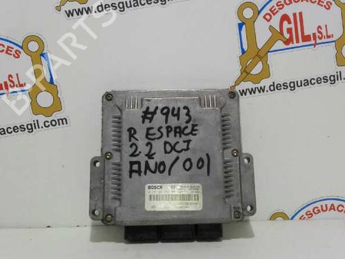 Used Engine control unit (ECU) RENAULT ESPACE III (JE0_) 2.2 dCi (JE0K) (130 hp) 20777912