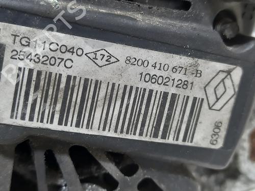 Generator RENAULT SCÉNIC II (JM0/1_)  | BP20751245M7 