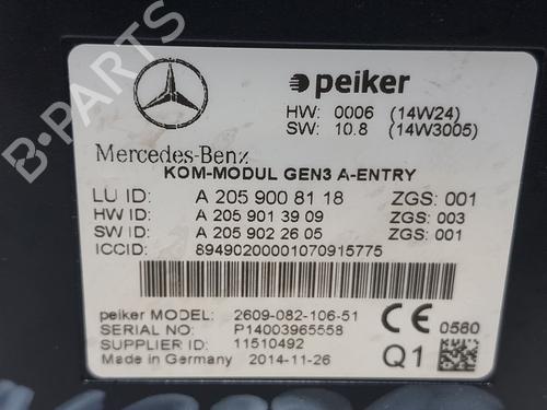 Electronic module MERCEDES-BENZ B-CLASS Sports Tourer (W246, W242) B 180 CDI / d (246.212) | BP20768520M83 