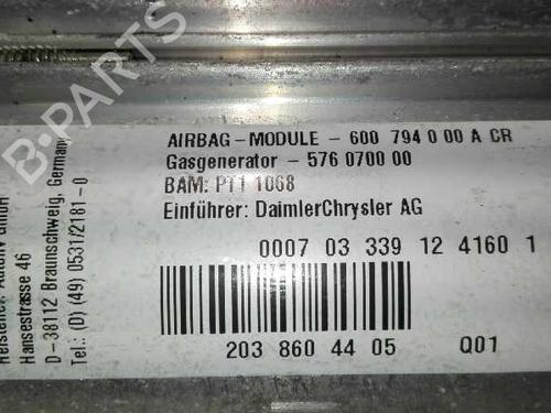 Passasjer kollisjonspute MERCEDES-BENZ C-CLASS (W203) C 220 CDI (203.008) | BP20783878C10 