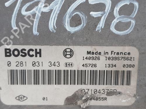 Engine control unit (ECU) RENAULT SCÉNIC III (JZ0/1_)  | BP29010674M57 