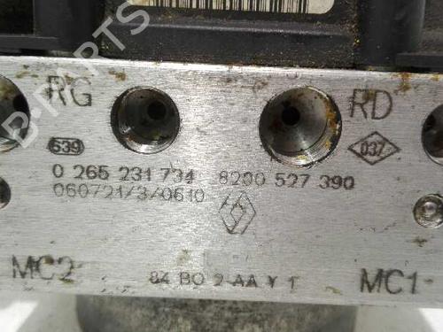 ABS pump RENAULT MEGANE II (BM0/1_, CM0/1_) 1.5 dCi (BM1E, CM1E) | BP20784831M43 