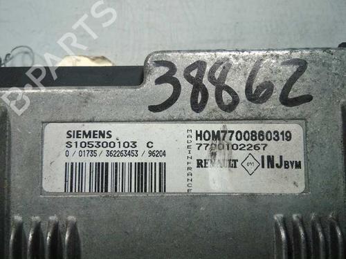 Engine control unit (ECU) RENAULT MEGANE I (BA0/1_) 1.6 e (BA0F, BA0S) | BP20798019M57 