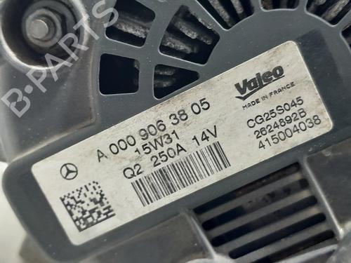 Generator MERCEDES-BENZ C-CLASS (W205) C 300 BlueTEC Hybrid / h (205.012) | BP20761393M7 
