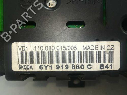 Instrument cluster SKODA FABIA I (6Y2)  | BP20808398C47 