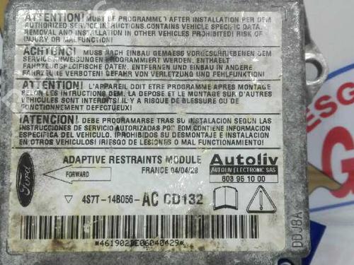 Kollisjonspute styreenhet FORD MONDEO III (B5Y) 2.0 16V TDDi / TDCi | BP20804596M53 