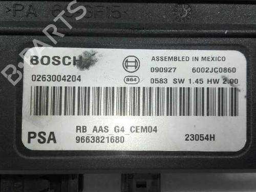Electronic module CITROËN C4 Picasso I MPV (UD_) 1.6 THP 140 | BP20805540M83 