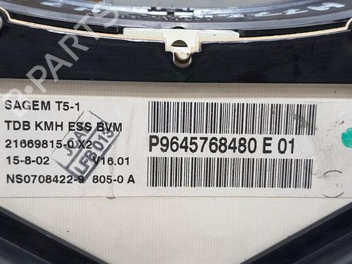 Instrument cluster PEUGEOT 307 (3A/C) 1.6 16V | BP20768938C47 
