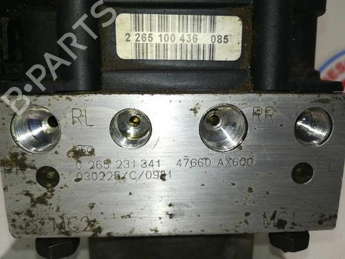 ABS pump NISSAN MICRA III (K12) 1.2 16V | BP20797220M43 