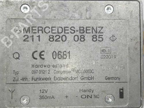 Electronic module MERCEDES-BENZ E-CLASS (W211) E 270 CDI (211.016) | BP20804859M83 