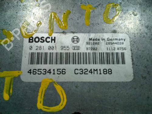 Engine control unit (ECU) FIAT PUNTO (188_) 1.9 JTD 80 (188.237, .257, .337, .357) | BP20800360M57 