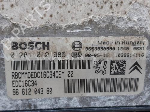 Engine control unit (ECU) CITROËN C4 I (LC_)  | BP20769525M57 