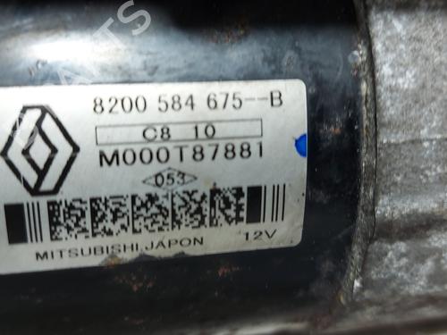 Startmotor RENAULT MEGANE II (BM0/1_, CM0/1_) 1.5 dCi (BM1E, CM1E) | BP20737858M8 
