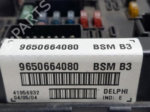 Fuse box PEUGEOT 307 (3A/C) 2.0 HDi 110 | BP21267044E1 