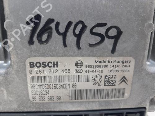 Engine control unit (ECU) CITROËN XSARA PICASSO (N68) 1.6 HDi | BP20769993M57 