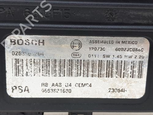 Elektronisk modul CITROËN BERLINGO MULTISPACE (B9) 1.6 HDi 75 / BlueHDi 75 | BP21100620M83 